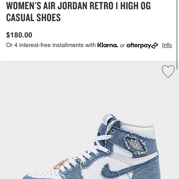 WOMEN\'S AIR JORDAN RETRO 1 HIGH OG